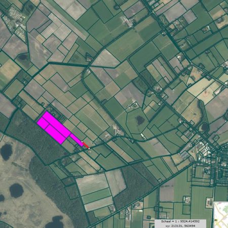 Bakkeveen, mooie kavel cultuurgrond, groot 8.41.75 ha. (verkocht).